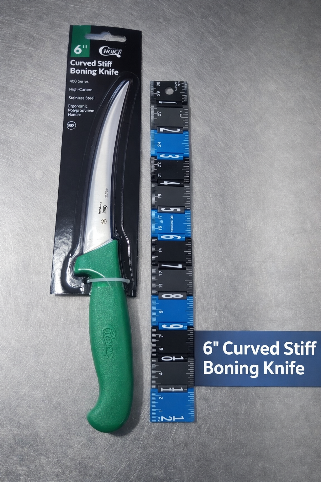 Curved Stiff Boning Knife 6